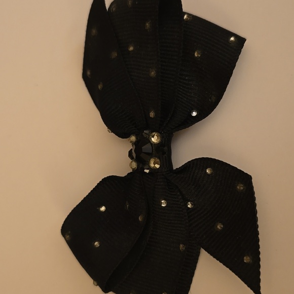 Tarina Tarantino Black Little Lamb Bow - Picture 5 of 7